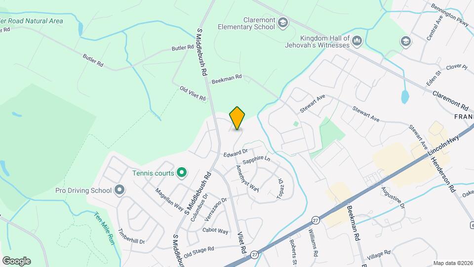 58 Amethyst Way Map and Location Details