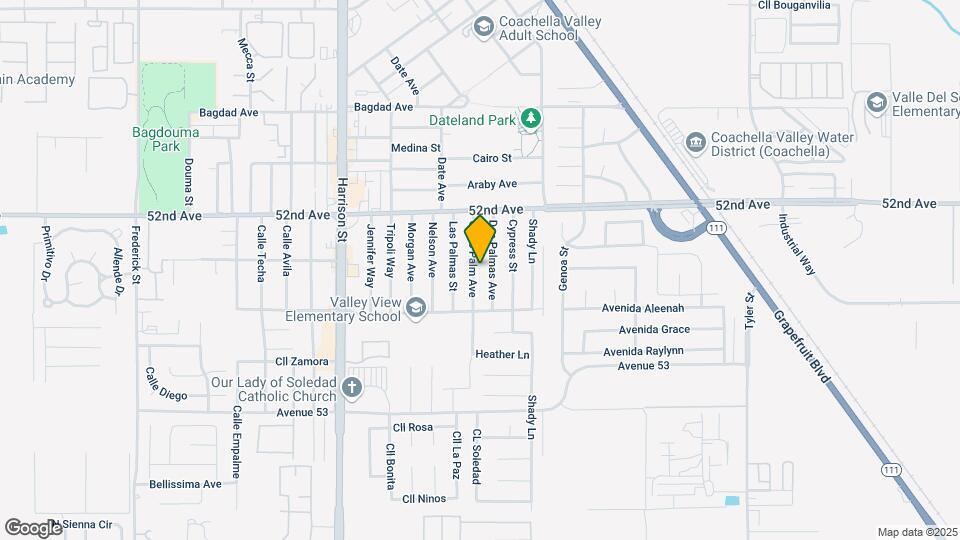 52328 Oasis Palms Ave Map and Location Details