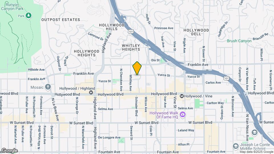 1801 Grace Ave Map and Location Details