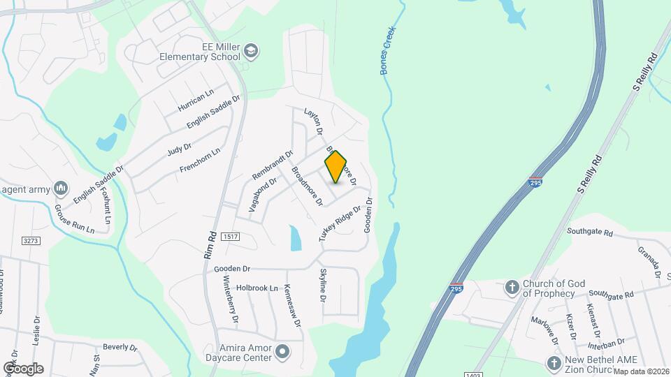 825 Coathill St Map and Location Details