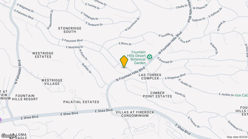 15849 E Palomino Blvd Map and Location Details