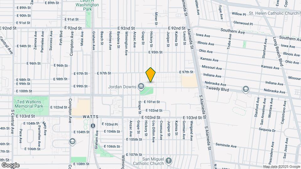 Park Place at Jordan Downs Map and Location Details