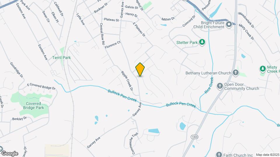 1030 Shadowridge Dr Map and Location Details