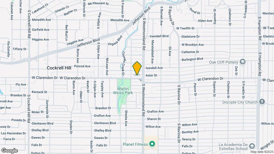 3323 W Clarendon Dr Map and Location Details