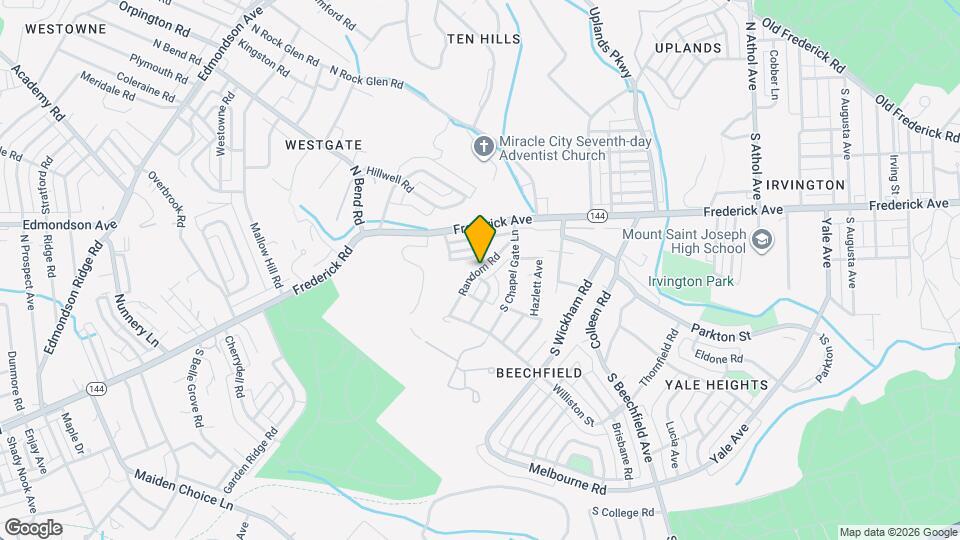 44X Random Rd Mapa y Detalles de la Ubicación