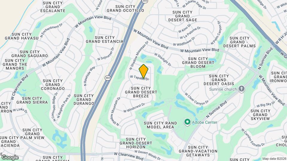 16225 W Tapatio Dr Map and Location Details