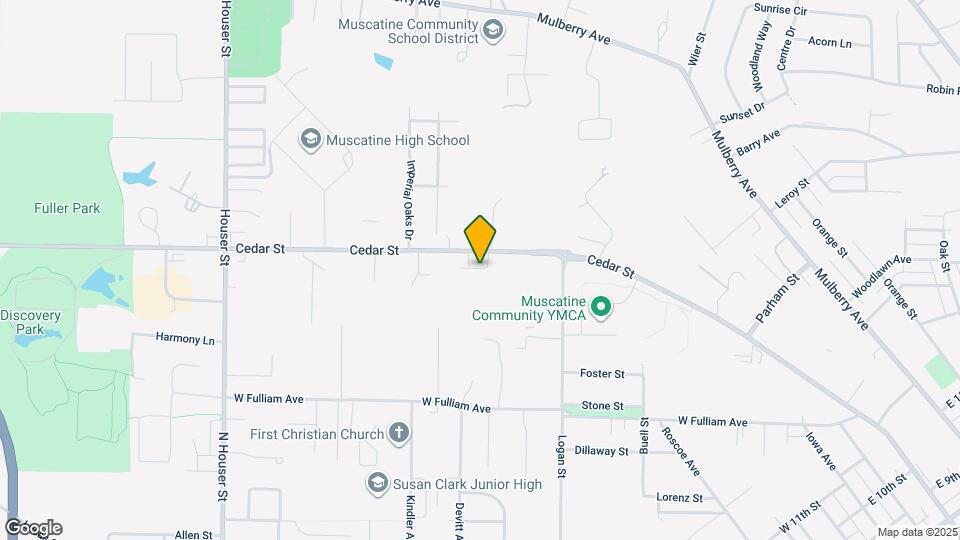 1 Cedar St Map and Location Details