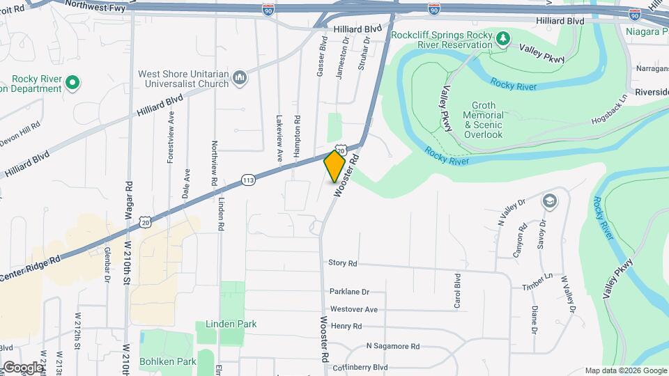 3290 Wooster Rd Map and Location Details