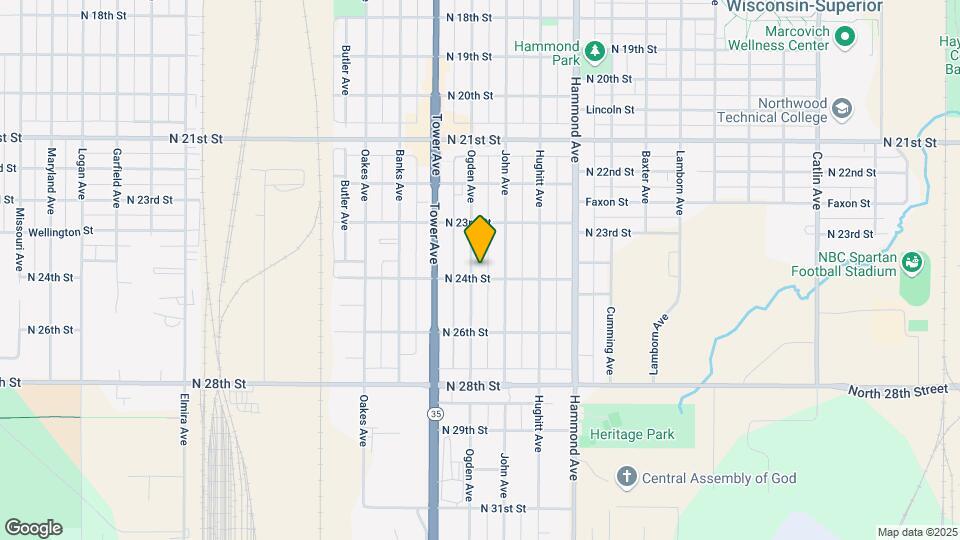2334 Ogden Ave Map and Location Details