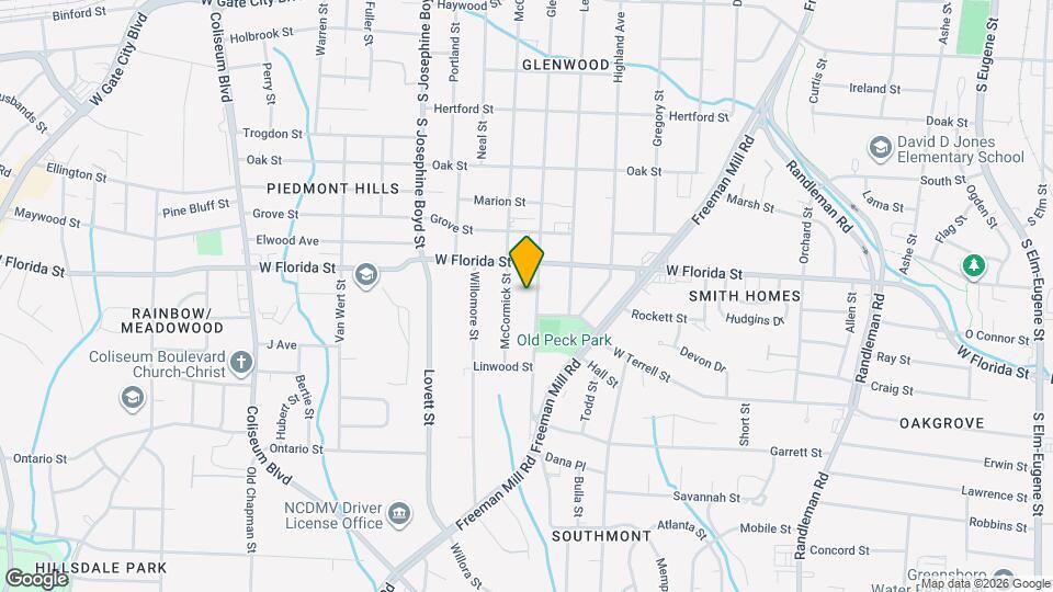 1510 Glenwood Ave, Unit A Mapa y Detalles de la Ubicación