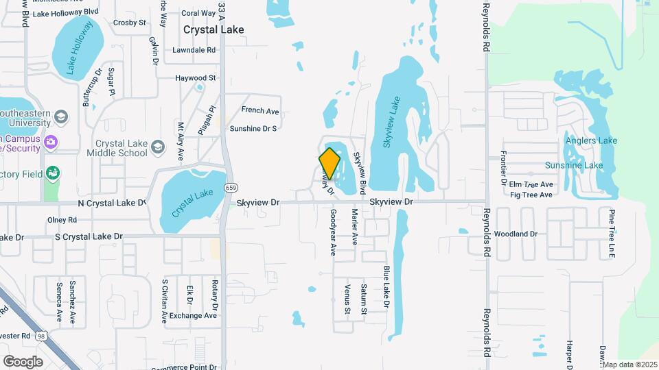 1348 Fairway Dr Mapa y Detalles de la Ubicación