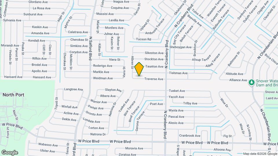 3330 Traverse Ave Map and Location Details