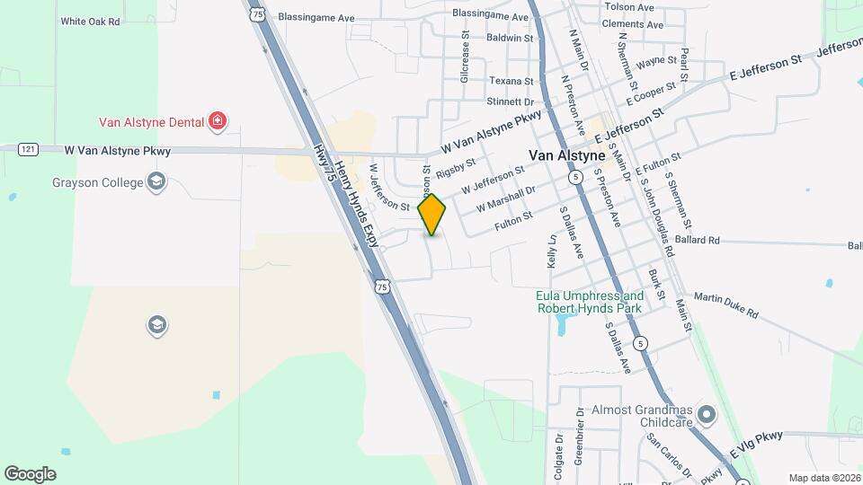 313 S Hopson St Map and Location Details