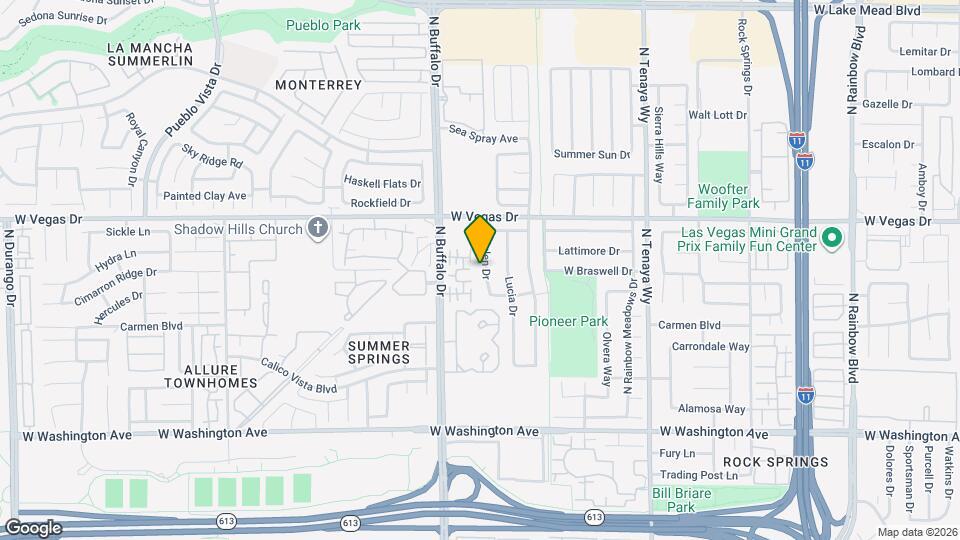 1433 Bellglen Dr Map and Location Details