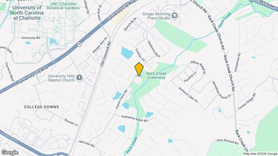 1725 Josie St Map and Location Details