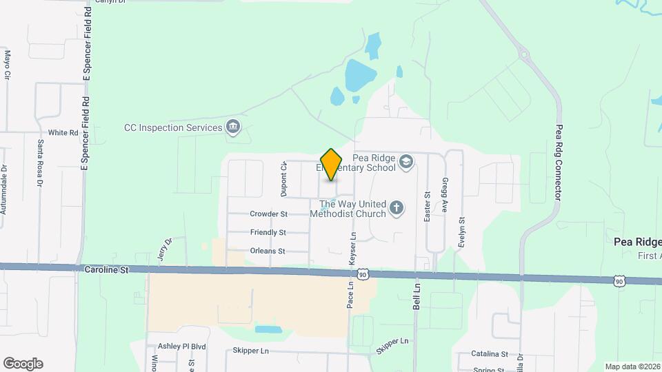 4632 Dupont Cir Map and Location Details