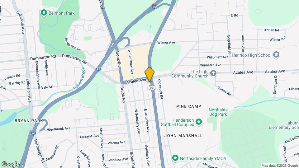 4922 Chamberlayne Ave Mapa y Detalles de la Ubicación