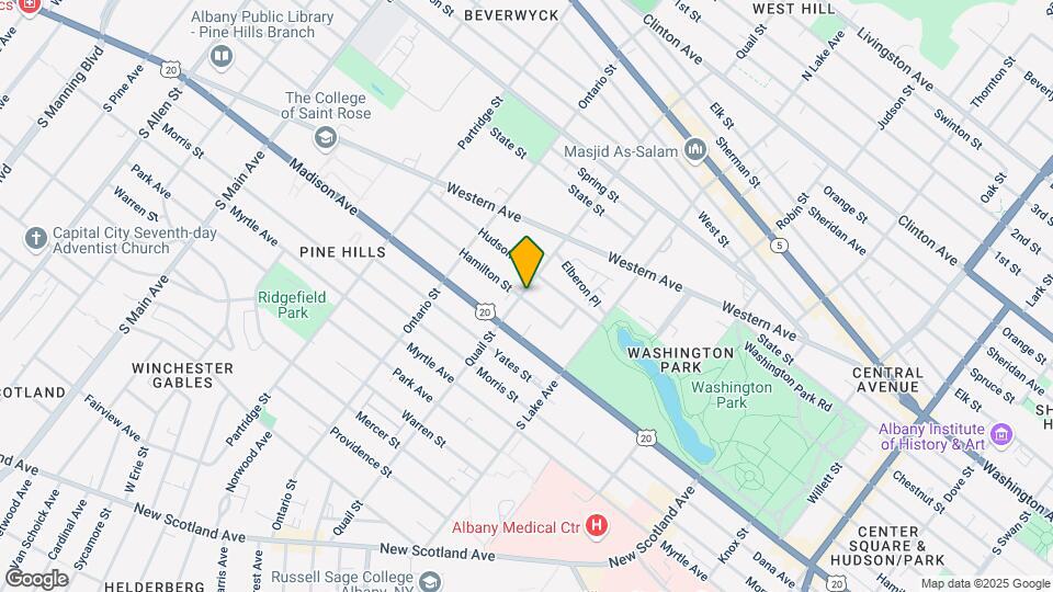 242 Quail St, Unit 1 Map and Location Details
