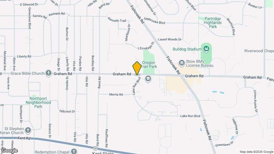 3974 Lake Run Blvd Map and Location Details