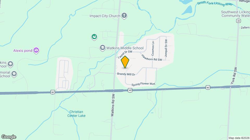 103 Spring Brook Ct Map and Location Details