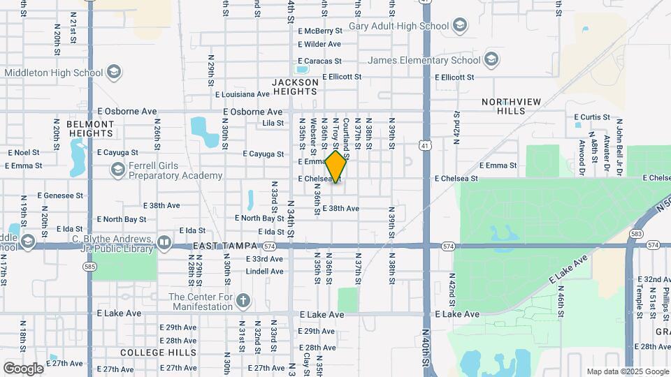 3602 E Genesee St Map and Location Details