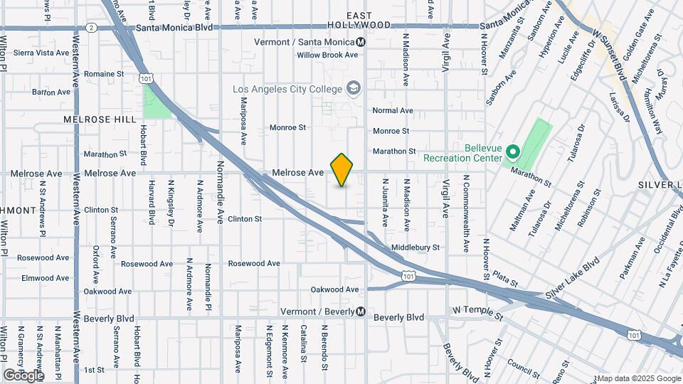625 N New Hampshire Ave Map and Location Details