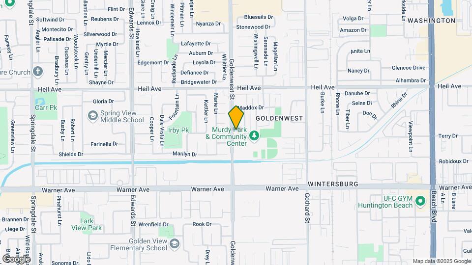 16722 Goldenwest St Mapa y Detalles de la Ubicación
