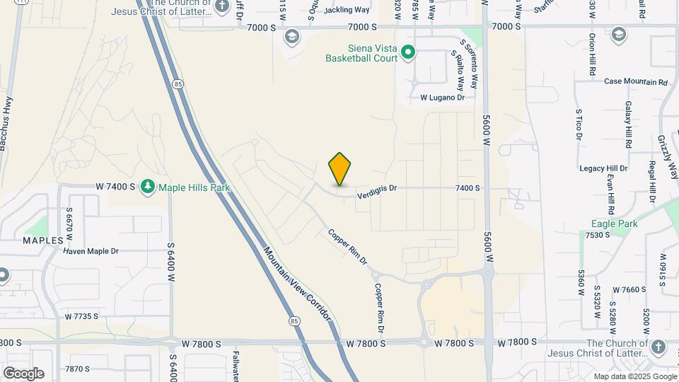 5966 Verdigris Dr Map and Location Details