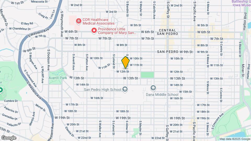 1141 S Alma St, Unit 1141 Mapa y Detalles de la Ubicación