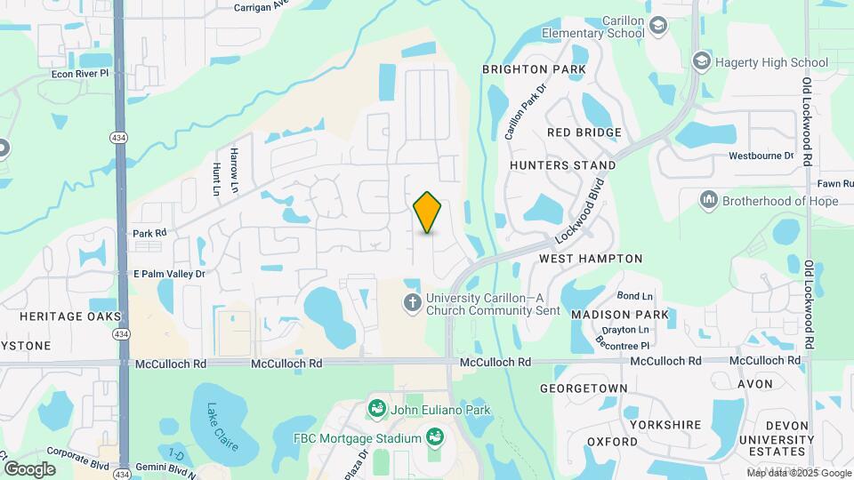 3449 Foxcroft Cir Map and Location Details