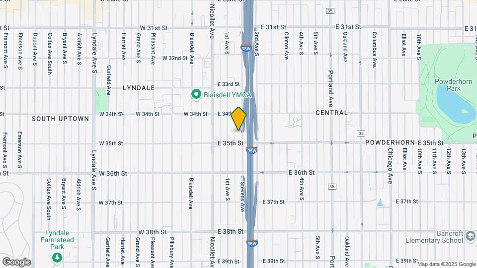 3436 Stevens Ave Map and Location Details