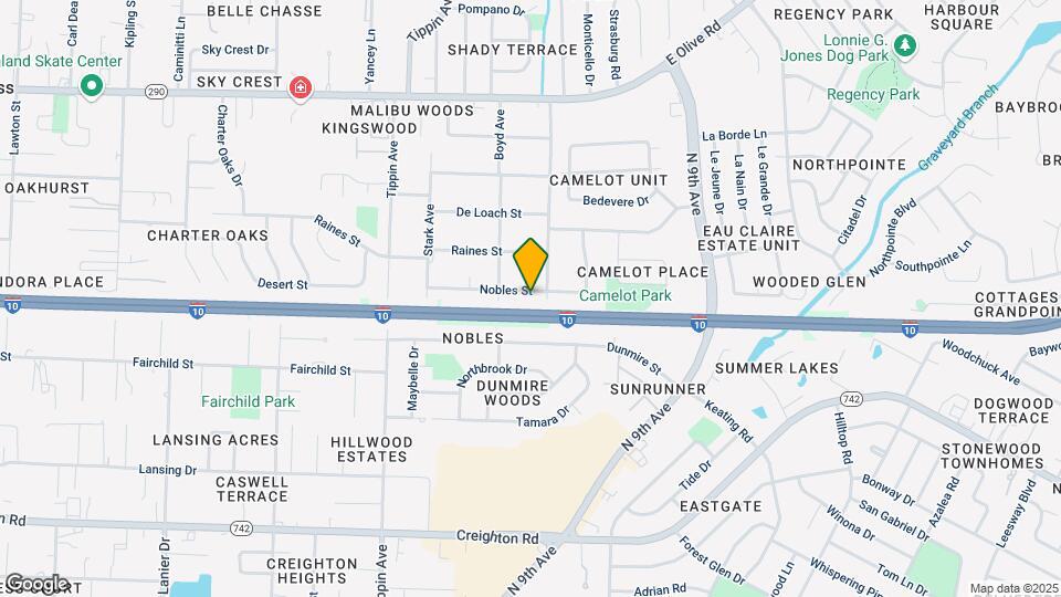 3787 Nobles St Map and Location Details