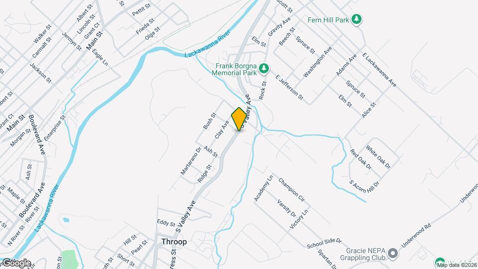 901 S Valley Ave Map and Location Details