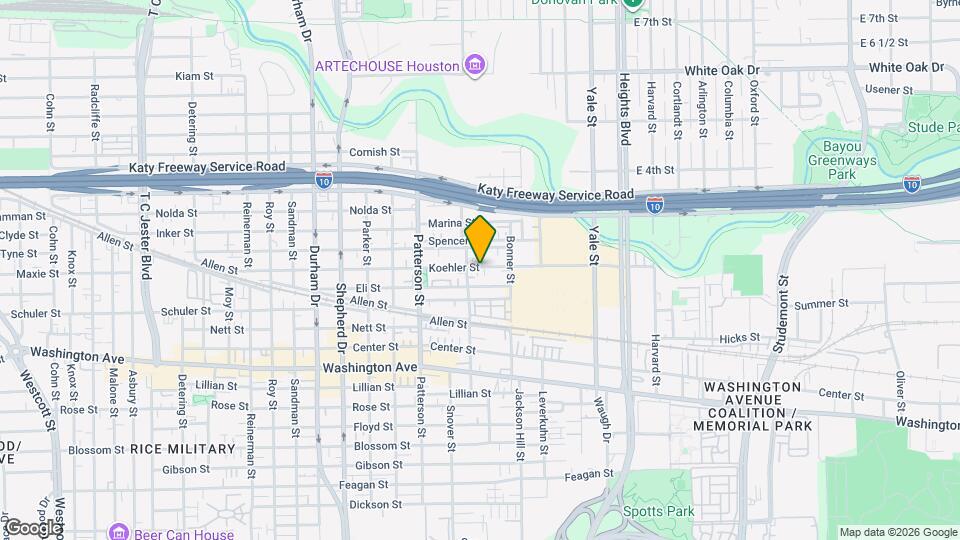 4217 Koehler St Map and Location Details