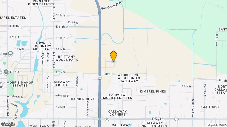 5845 Callaway Cir Mapa y Detalles de la Ubicación