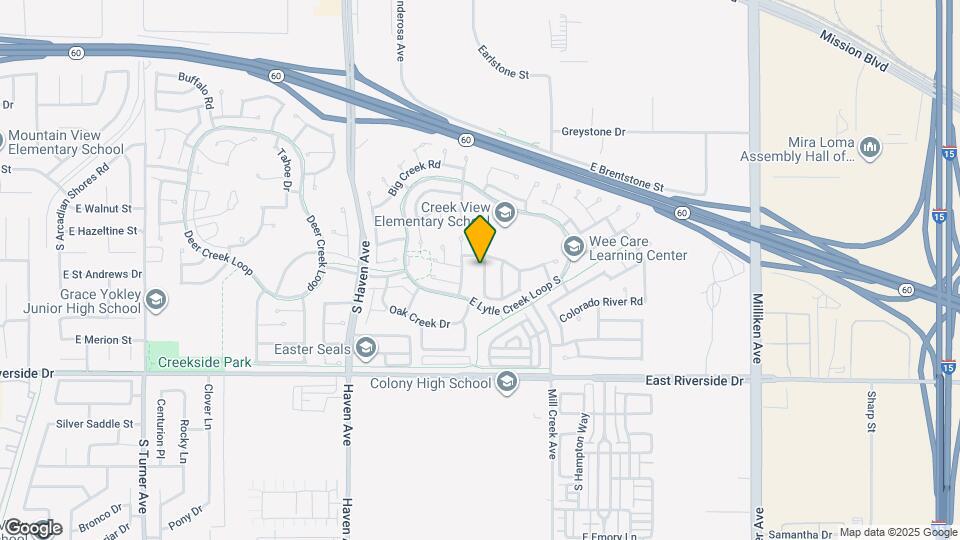 2752 Moose Creek Ln Map and Location Details