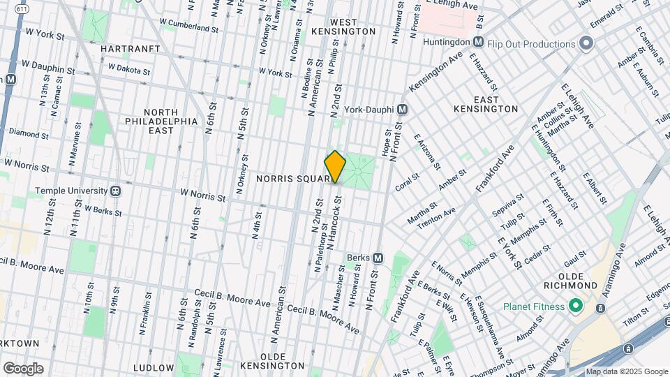 182 Diamond St Map and Location Details