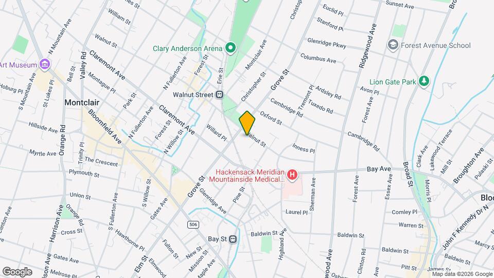 59 Walnut St Map and Location Details