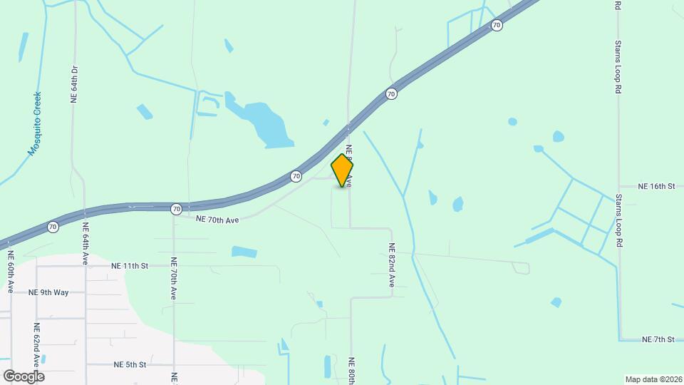 1525 NE 80th Ave Map and Location Details