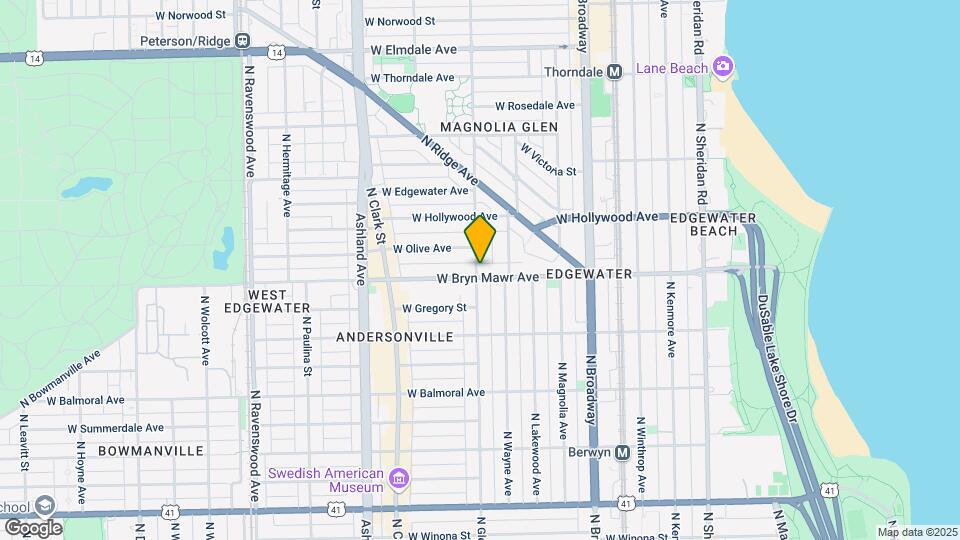 5603-5609 N Glenwood Ave Map and Location Details