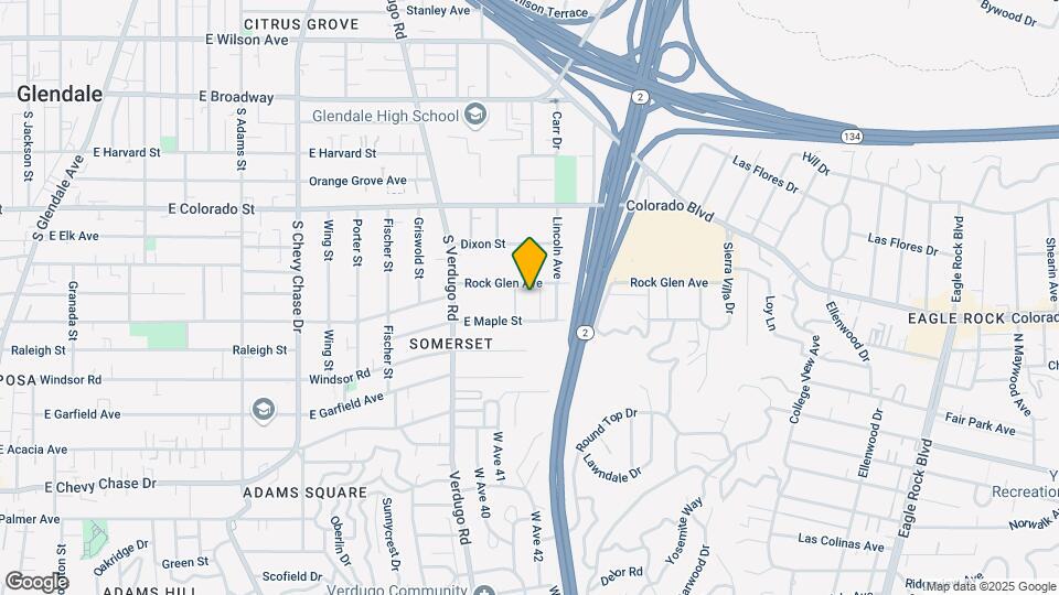 1516 Rock Glen Ave Mapa y Detalles de la Ubicación