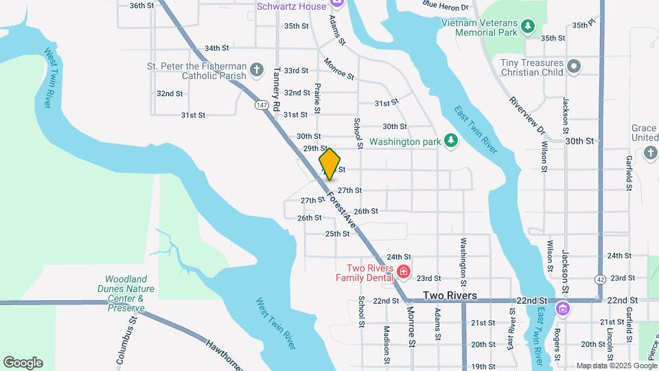 2707 Forest Ave Map and Location Details