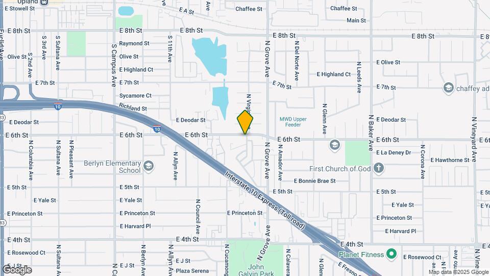 1146 E 6th St Map and Location Details