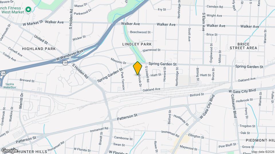 1028 Willowbrook Dr Map and Location Details