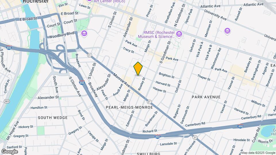300 Meigs St-Unit -3 Map and Location Details