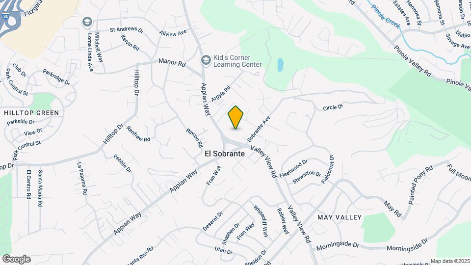 458 Valley View Rd Map and Location Details