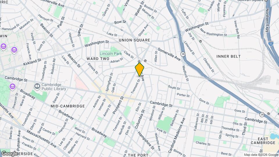 221 Tremont St Map and Location Details