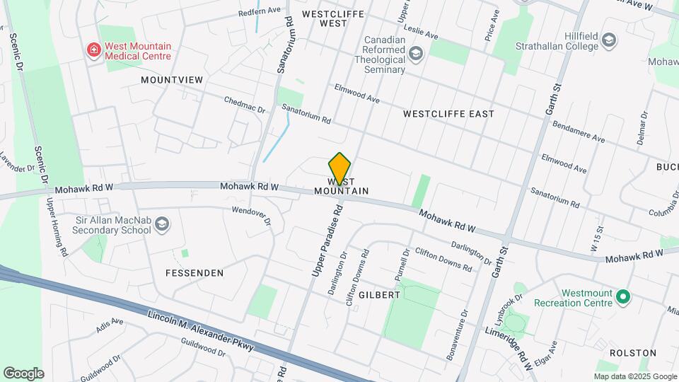 402 Upper Paradise Rd Map and Location Details