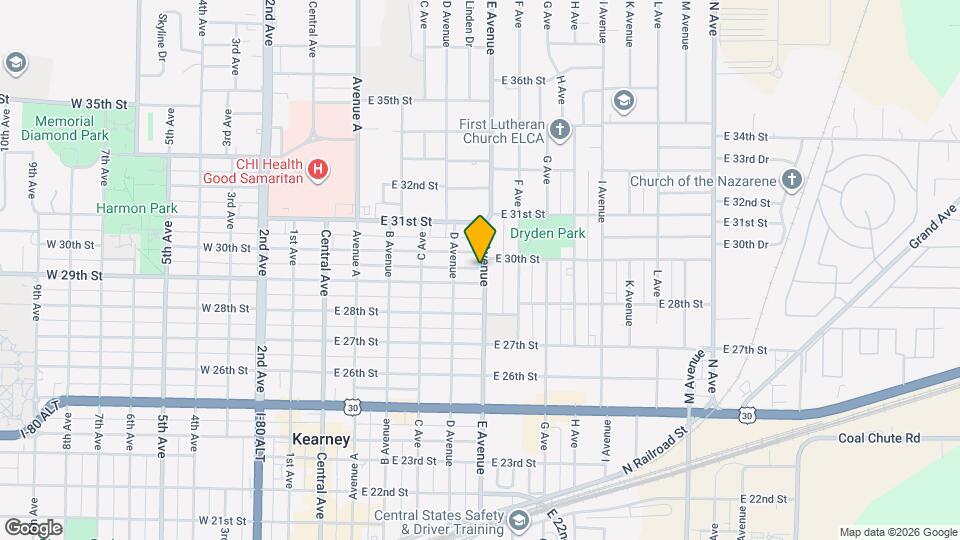 2906 E Ave, Unit 2906 Upper Mapa y Detalles de la Ubicación