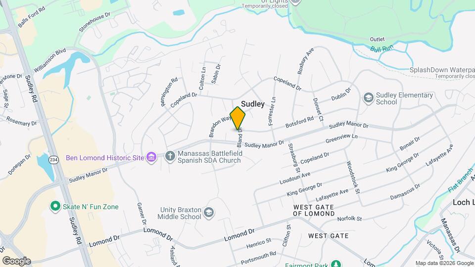 7608 Bland Dr Map and Location Details